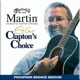 Acoustic Guitar Strings Clapton's Choice Phosphor Bronze MEC13 Single Set of MEC13 Light 13-56
